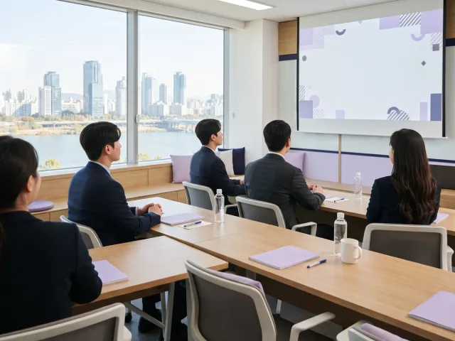 신입 컨설턴트 온보딩 교육(예시 사진)